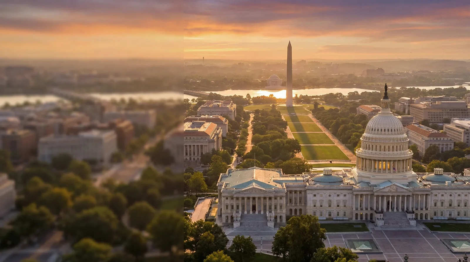 Washington DC skyline